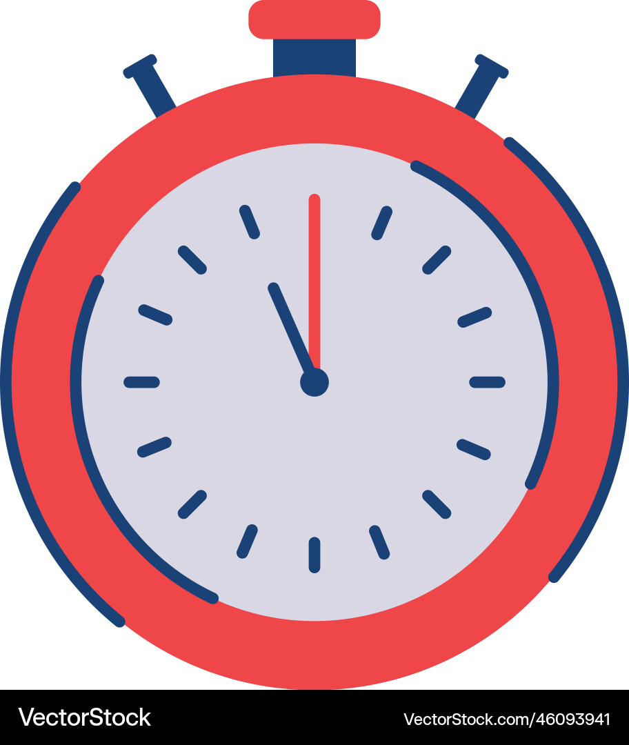 Chronometer timer icon Vector Image