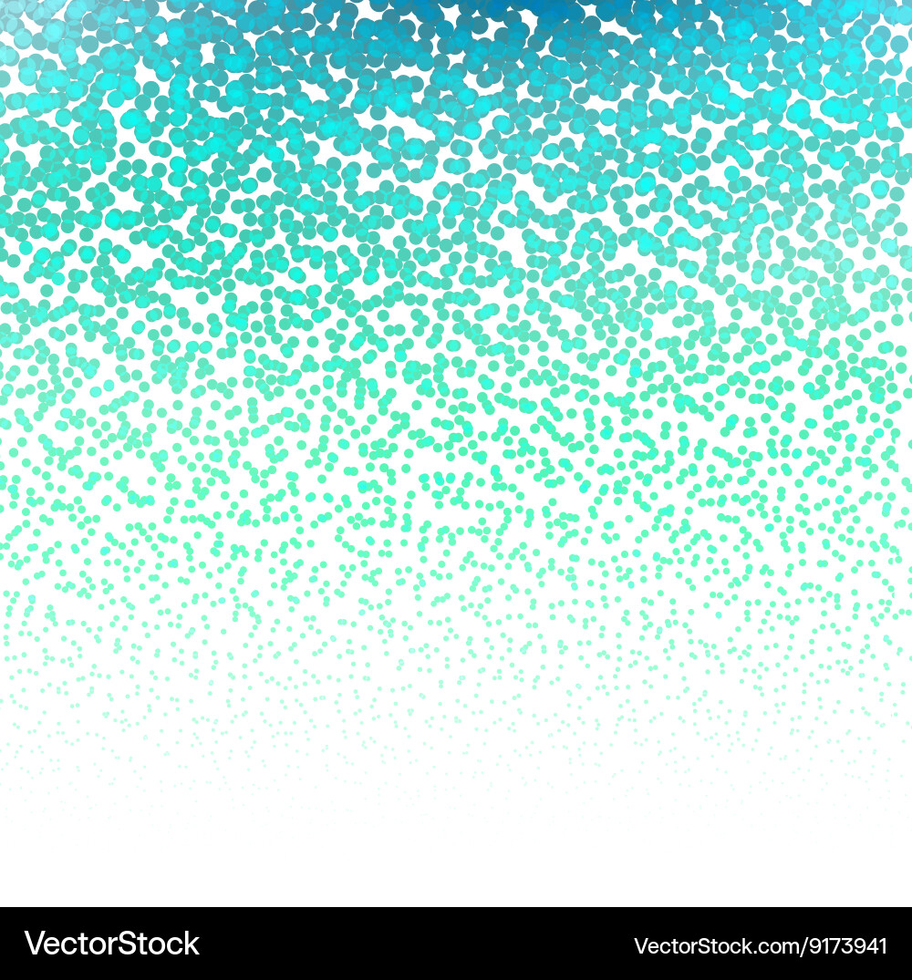 Halftone colorful lights falling dots pattern Vector Image