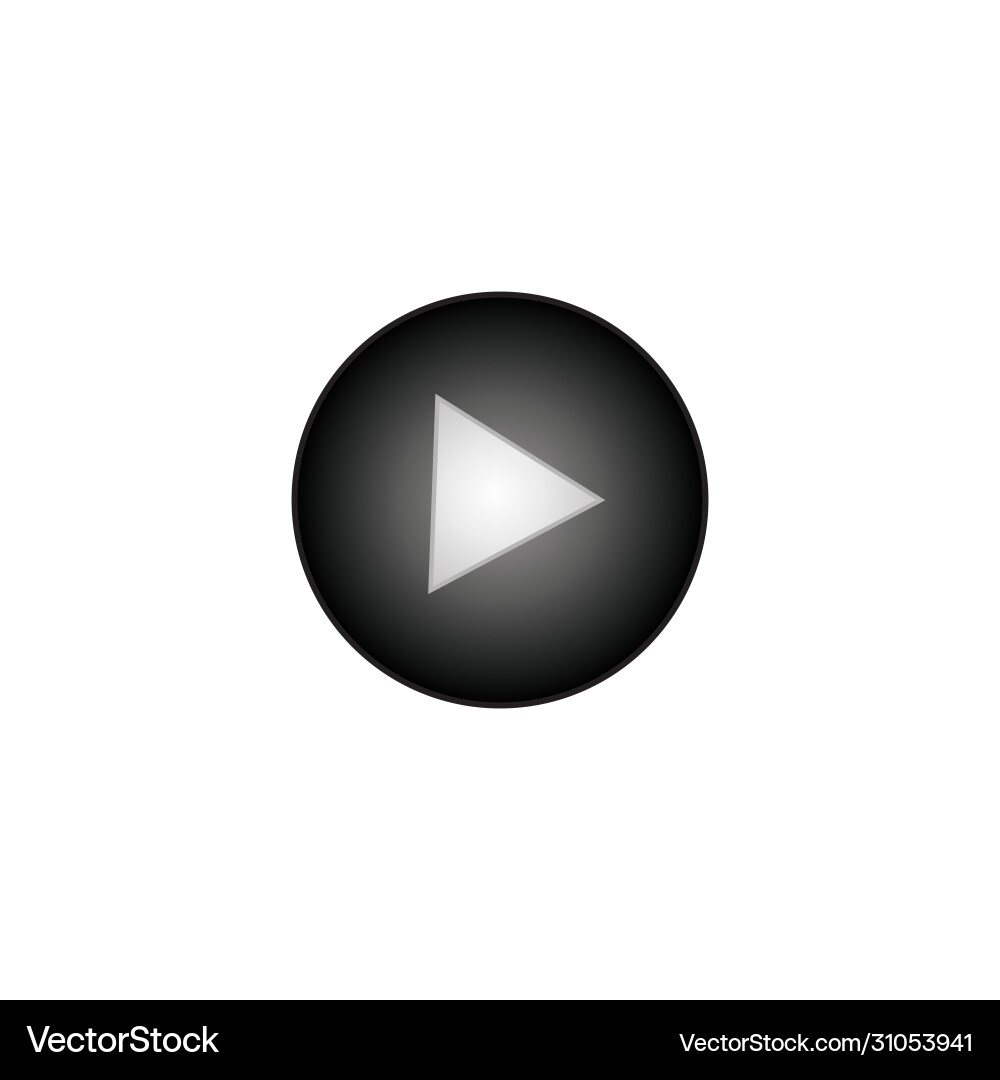 Web button player Web button player Vector Image