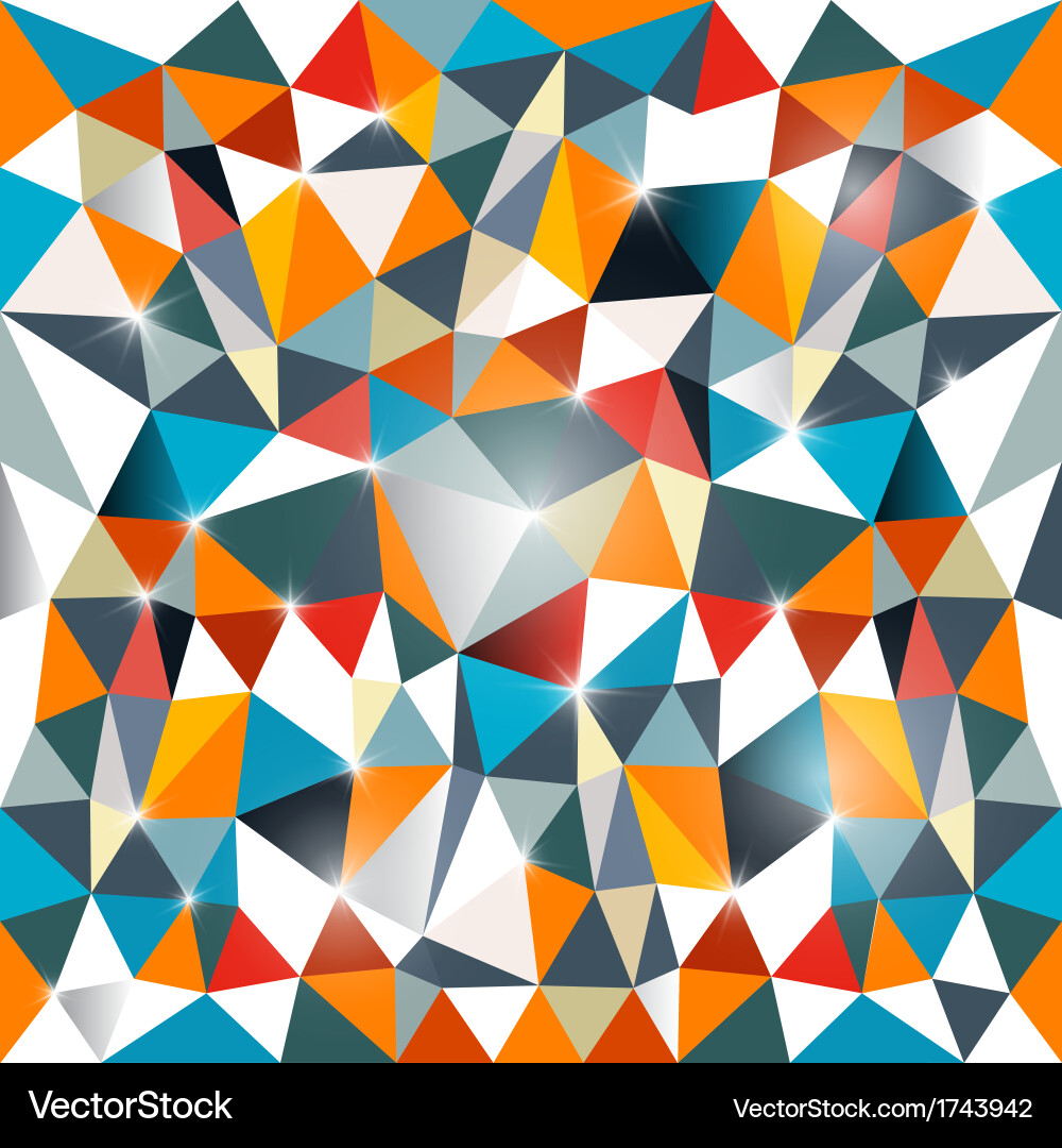 Abstract triangle background Vector Image
