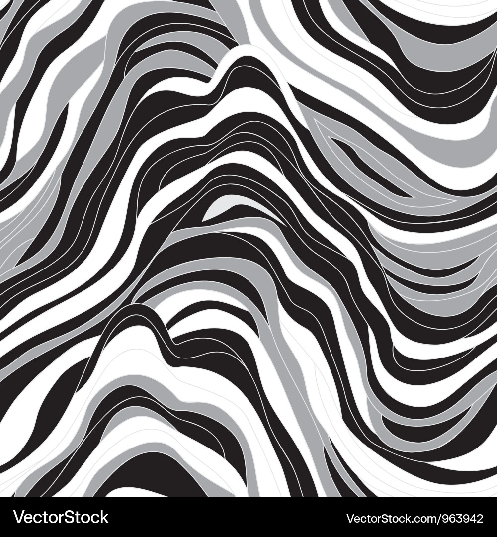 Abstract Wave Texture Vector Image