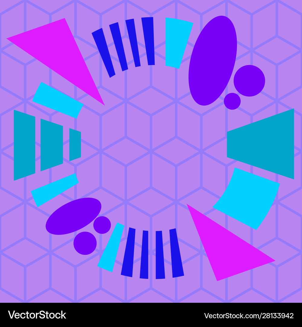 Asymmetrical unequal shaped form format Asymmetrical unequal shaped form format vector image