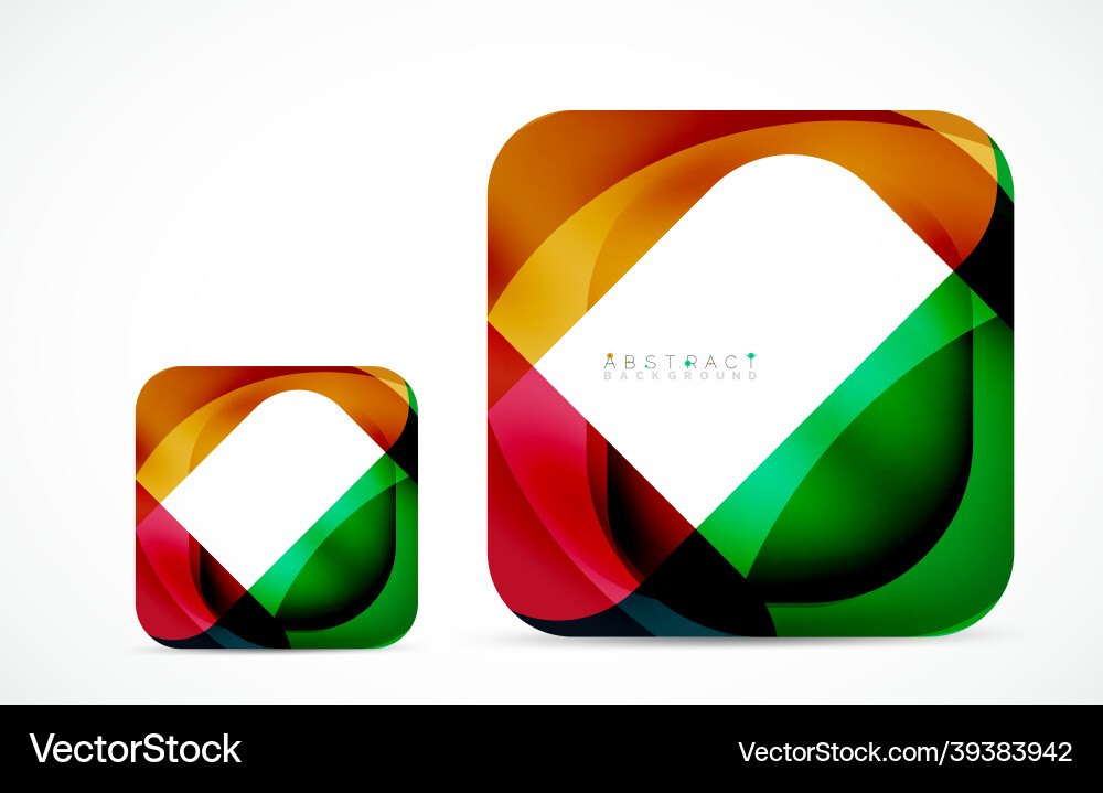 Minimal background abstract square shape Minimal background abstract square shape vector image