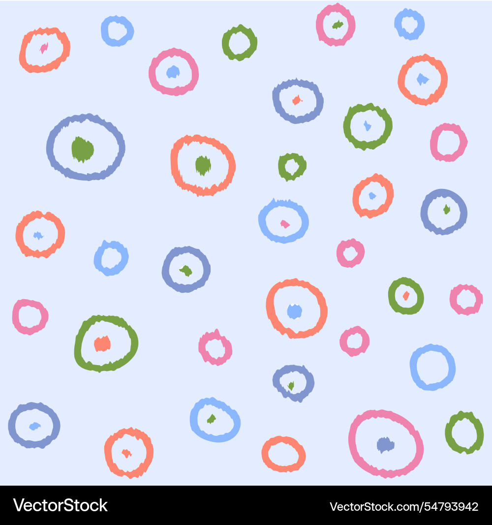 Naive boho seamless pattern repeating design vector image