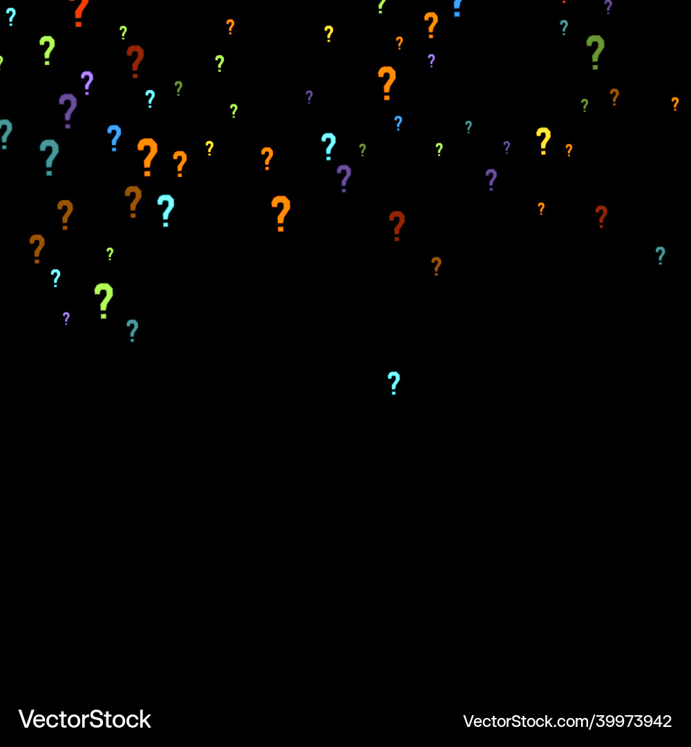 Question marks quiz doubt poll query public Question marks quiz doubt poll query public vector image