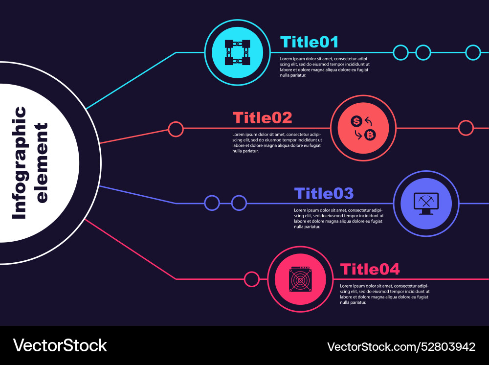 Set blockchain technology cryptocurrency exchange Set blockchain technology cryptocurrency exchange Vector Image