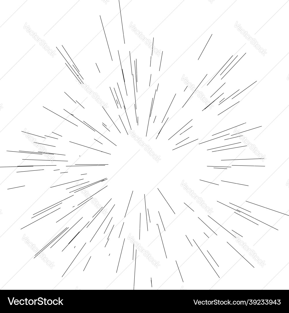 Radial radiating dynamic rays beams lines Radial radiating dynamic rays beams lines Vector Image