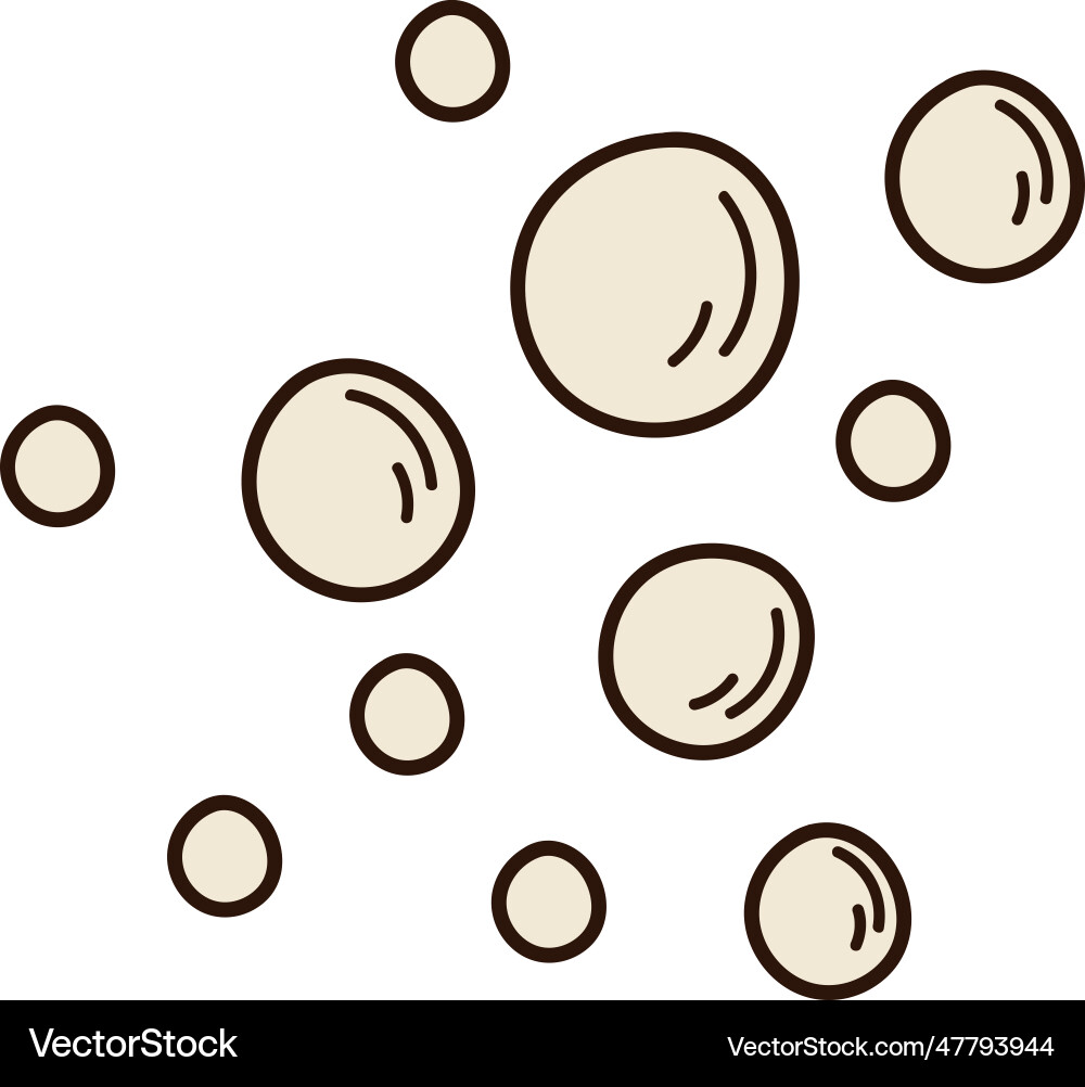 Bubbles pattern Vector Image