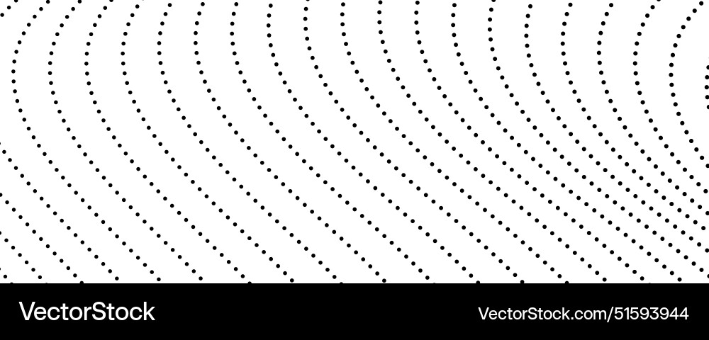 Halftone monochrome background with flowing dots Halftone monochrome background with flowing dots vector image