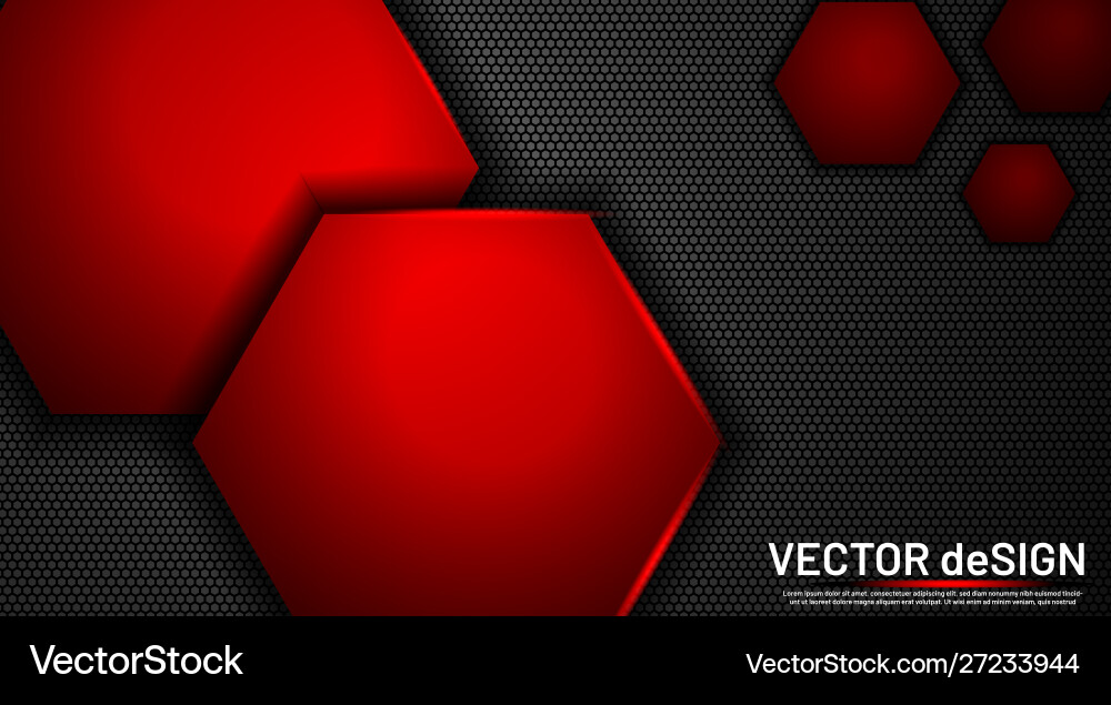 Metallic abstract with a hexagon background Metallic abstract with a hexagon background vector image