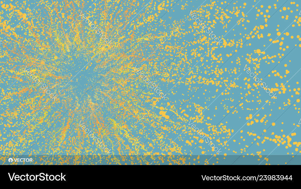 Point explode array dynamic emitted particles Point explode array dynamic emitted particles vector image