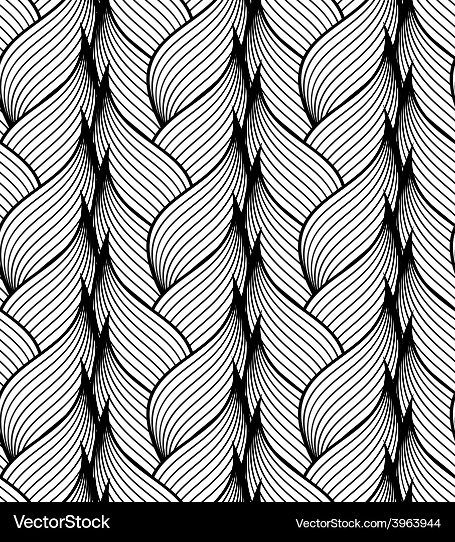 Striped Texture Pattern vector image
