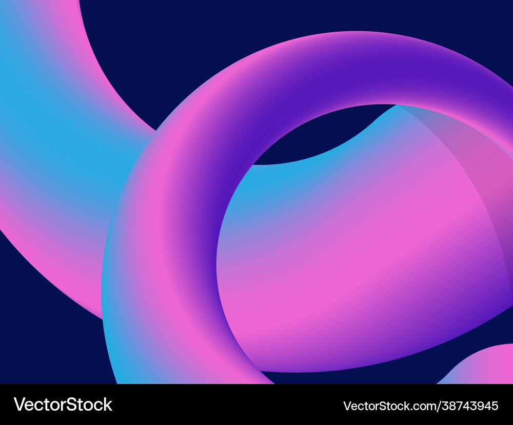 Fluid gradient background vector image