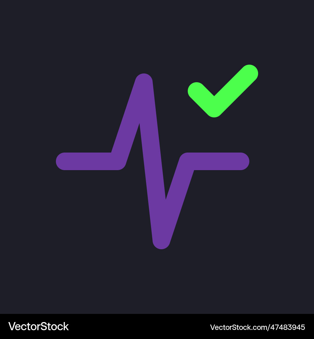 Heartbeat animation effect applying flat gradient Heartbeat animation effect applying flat gradient vector image