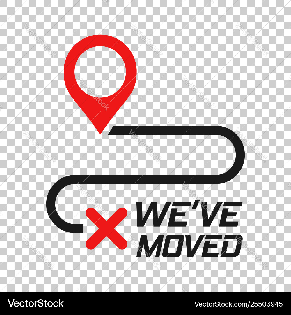Move location icon in transparent style pin gps Move location icon in transparent style pin gps vector image