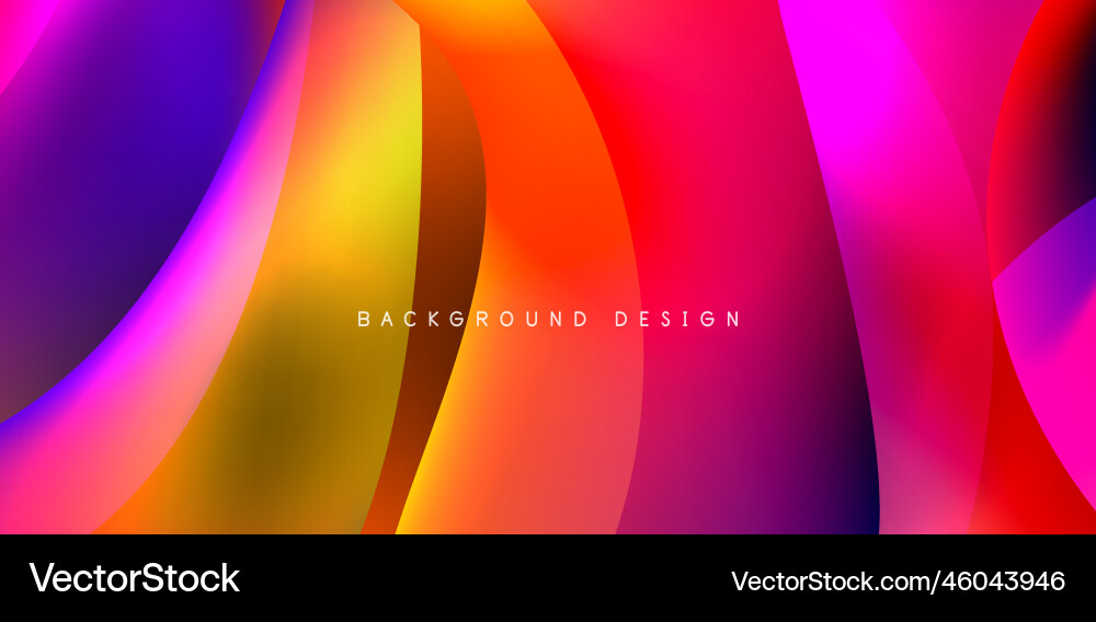Fluid color liquid 3d elements abstract background Fluid color liquid 3d elements abstract background Vector Image