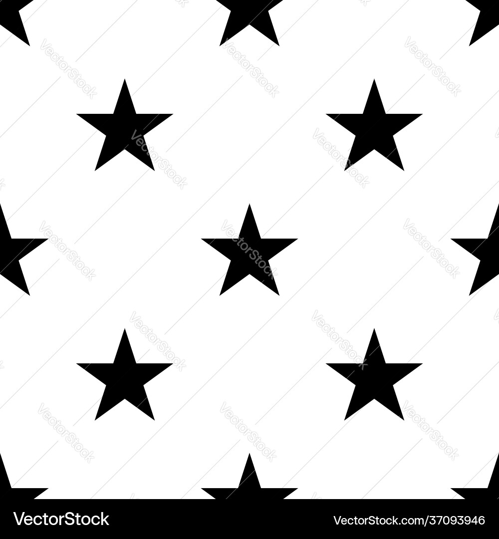 Repeatable seamless star shape pattern Repeatable seamless star shape pattern Vector Image