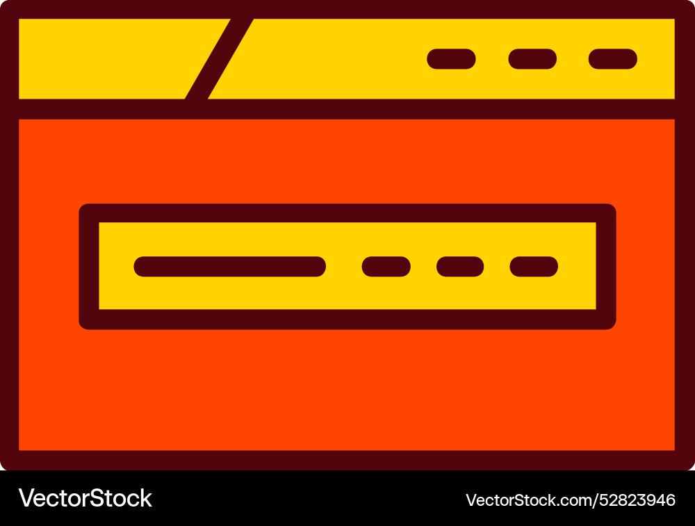 Web browser icon design Vector Image