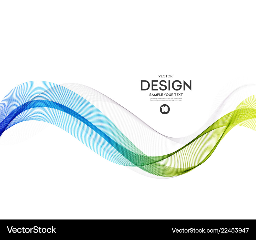 Abstract colorful background color wave Abstract colorful background color wave vector image