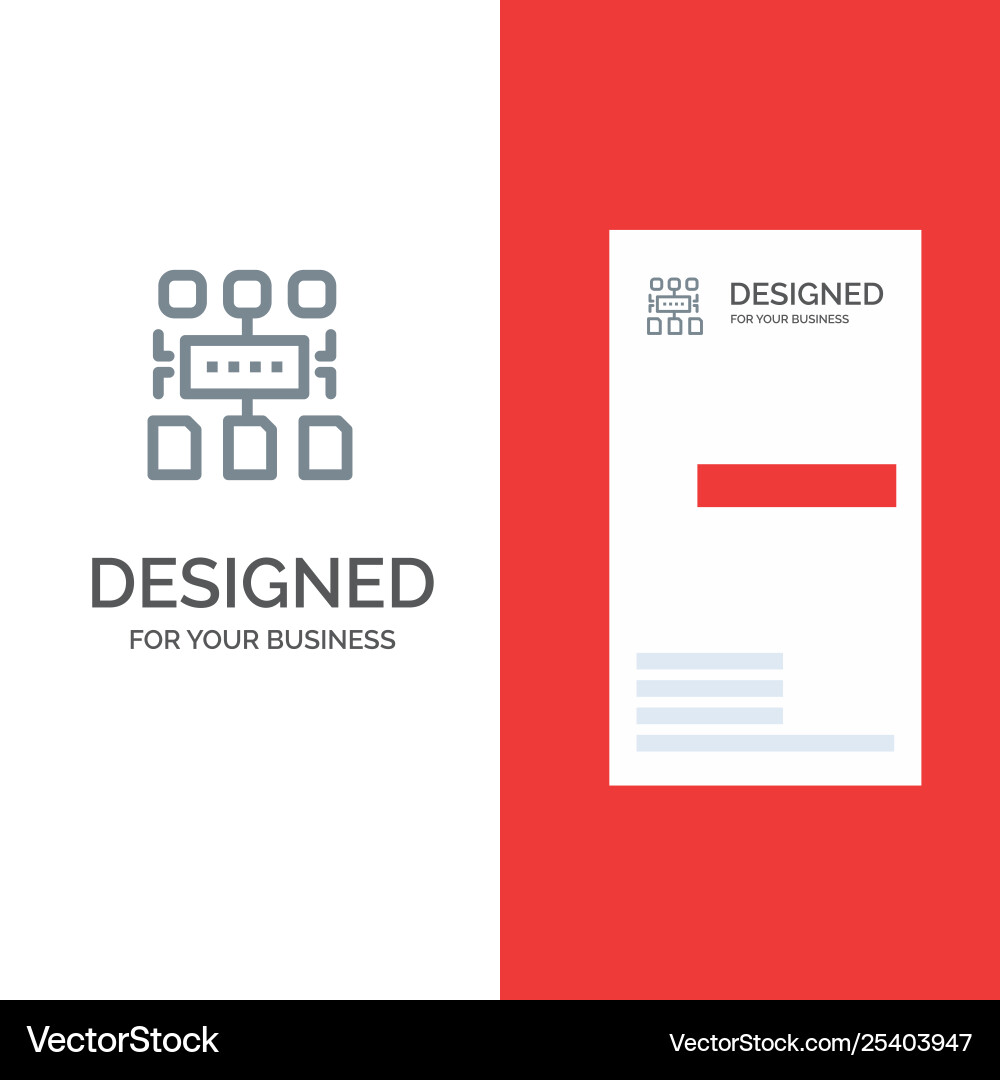 Algorithm Programm Benutzer Dokument grau Logo Design vektorbild