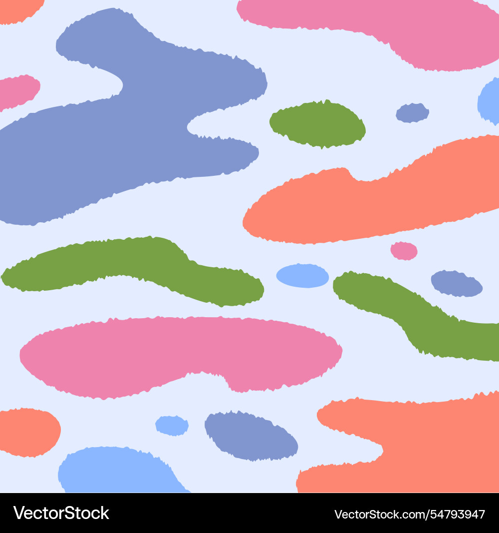 Naive boho seamless pattern repeating design vector image