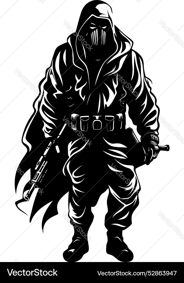 Phantom executioner reaper icon design spectral vector image
