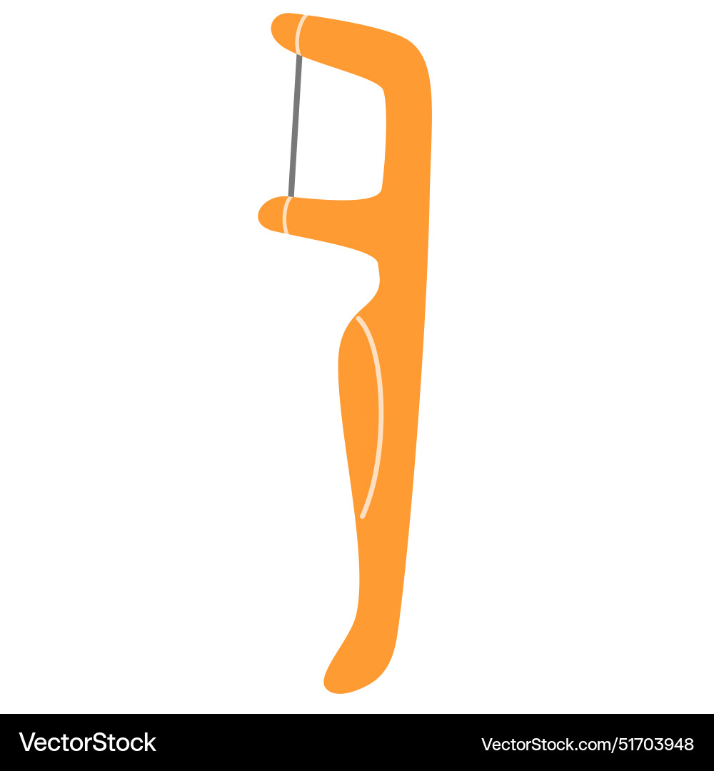 2011 tooth floss2 Royalty Free Vector Image - VectorStock