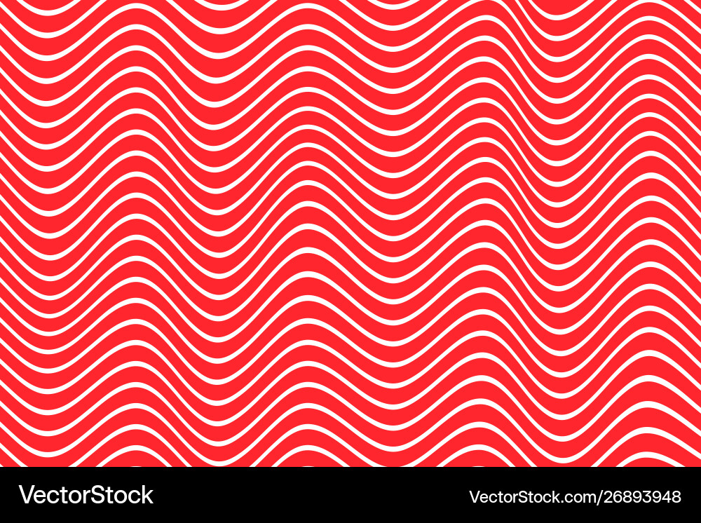 Red line curve for texture background pattern vector image
