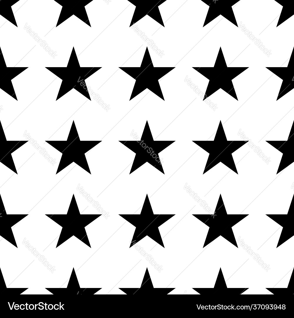 Repeatable seamless star shape pattern Repeatable seamless star shape pattern Vector Image