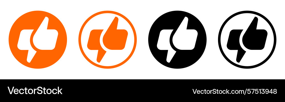Set of round different clapper mobile app icons Set of round different clapper mobile app icons vector image