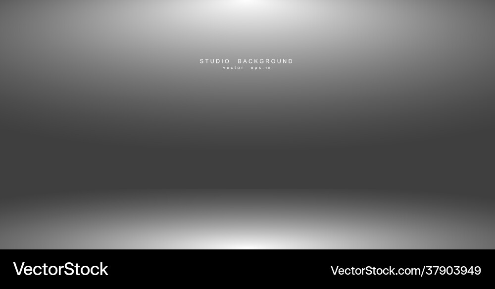 Empty gradient studio room background backdrop Empty gradient studio room background backdrop Vector Image