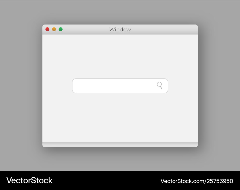 Browser web window Vector Image