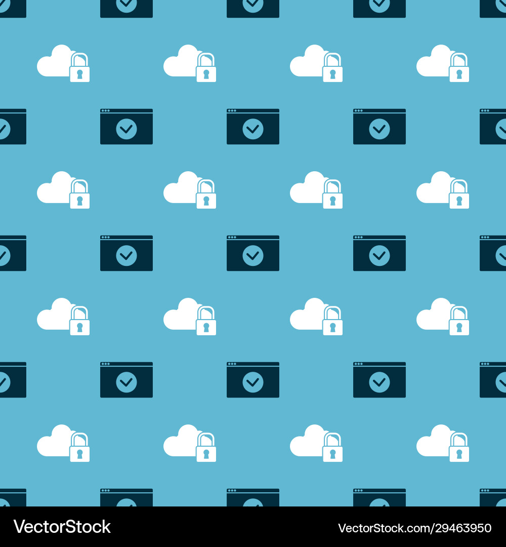 Set secure your site with https ssl and cloud Set secure your site with https ssl and cloud vector image
