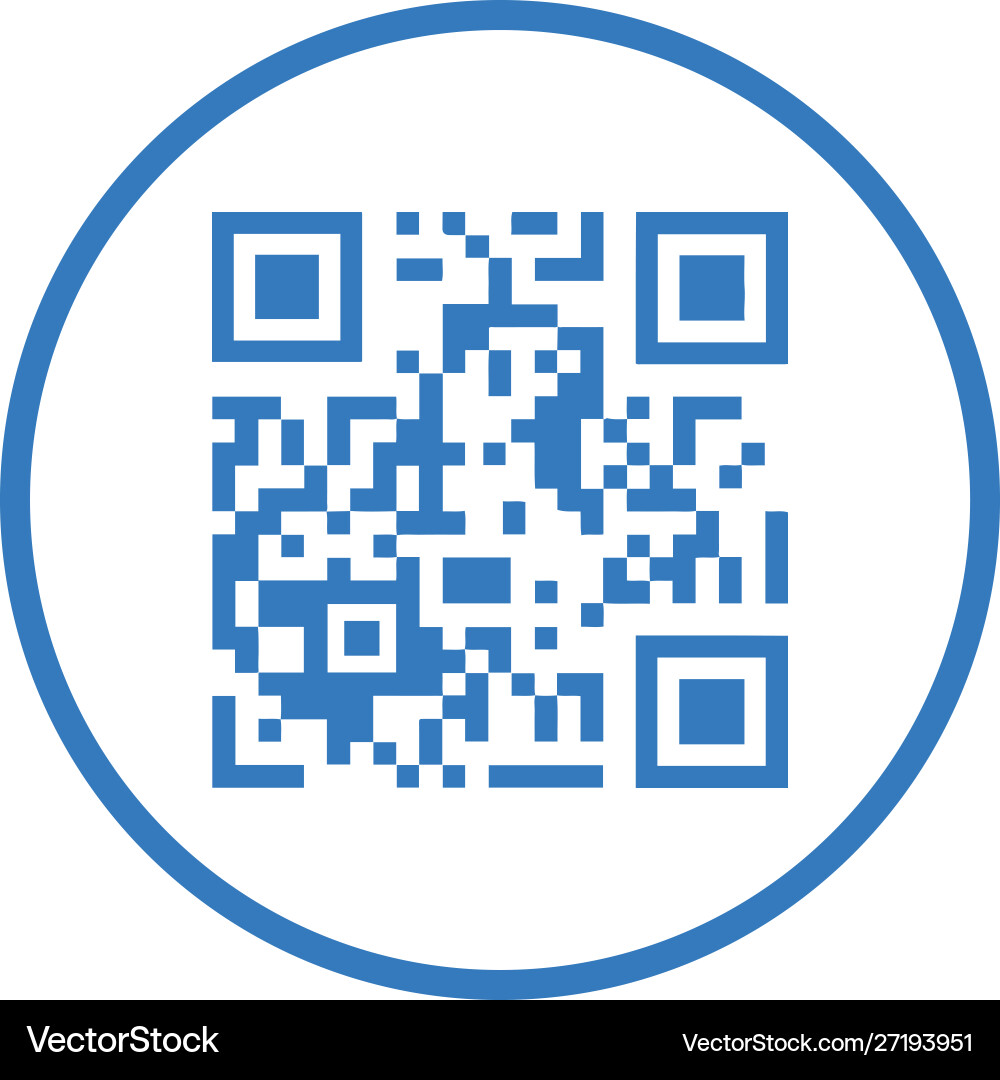 Bar code scanner icon or-code Vector Image