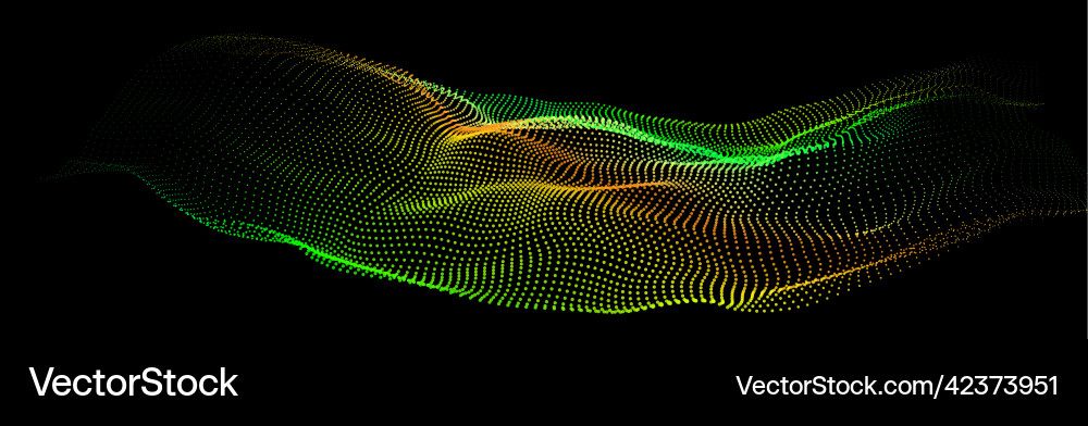 Deep data as part of big point wave ui hud Deep data as part of big point wave ui hud Vector Image