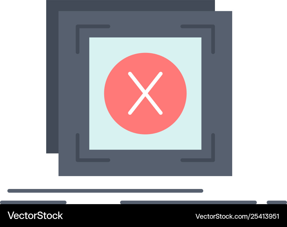 Fehleranmeldung Problem Server Flat Fehleranmeldung Problem Server Flat vektorbild