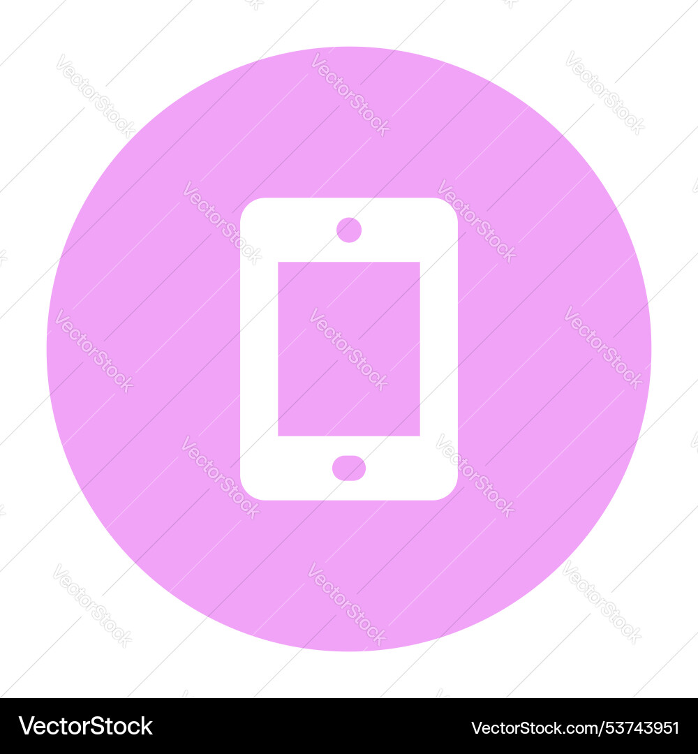 Mobile design solid style user interface Vector Image