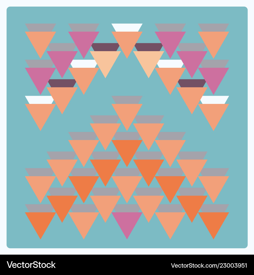 Pattern with colorful geometric shapes Pattern with colorful geometric shapes vector image