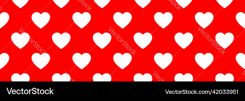 Seamless repeatable heart shape icon pattern Seamless repeatable heart shape icon pattern Vector Image