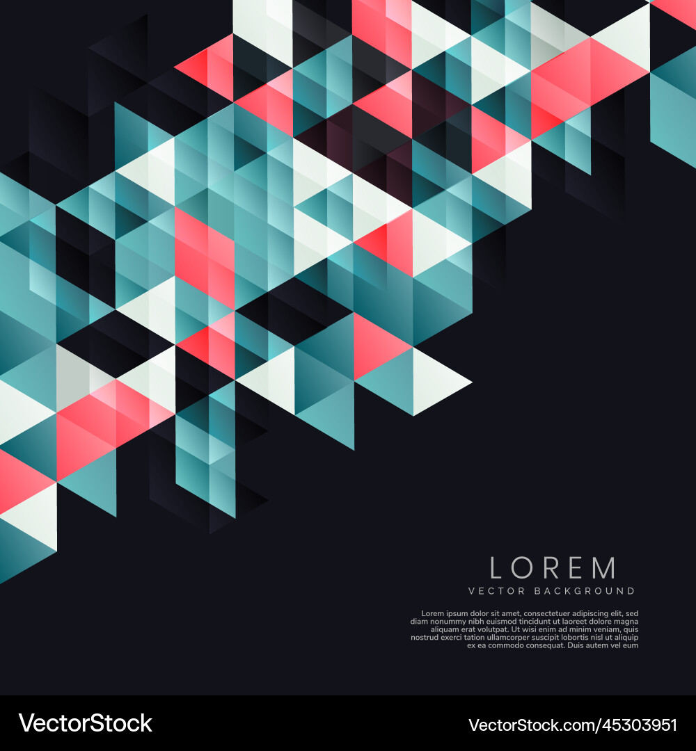 Template design abstract modern colorful Template design abstract modern colorful vector image