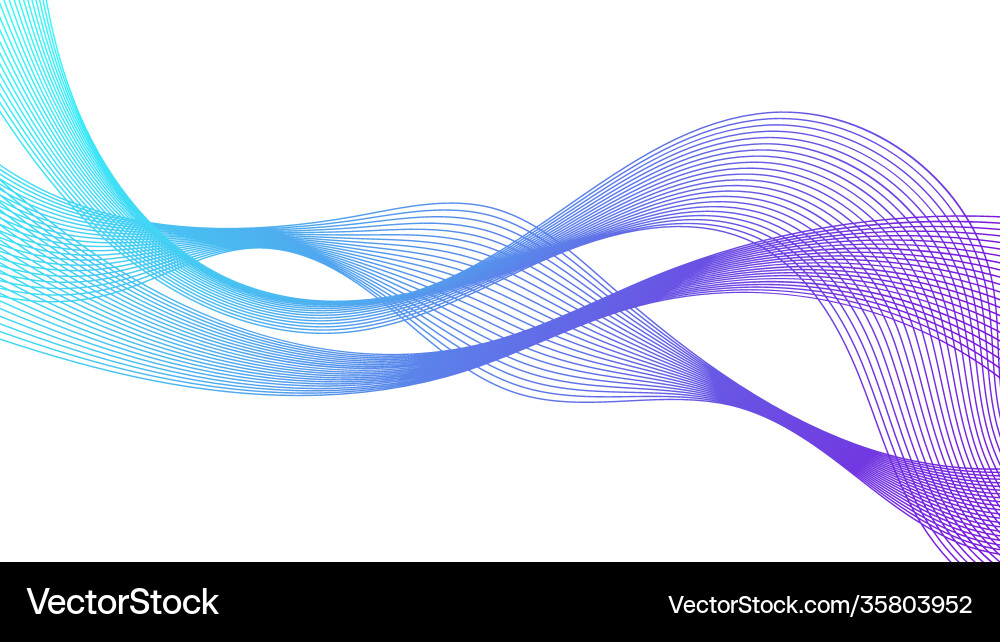 Abstract backdrop with colorful wave gradient line Abstract backdrop with colorful wave gradient line Vector Image