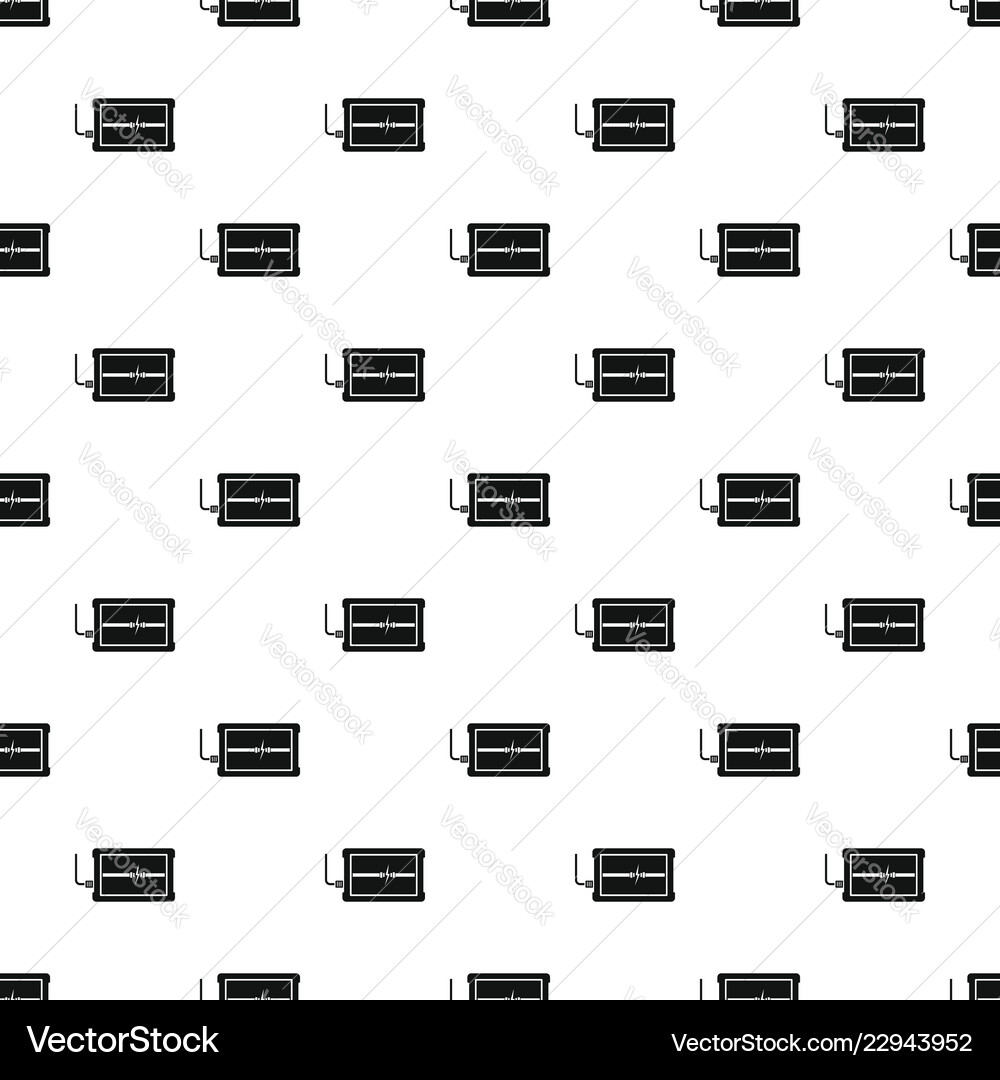 Charging device pattern seamless Charging device pattern seamless vector image