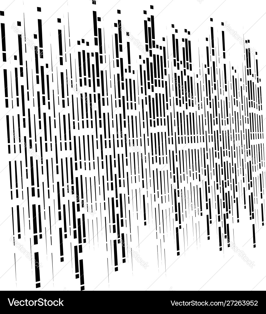 Dashed dynamic lines stripes pattern random Vector Image