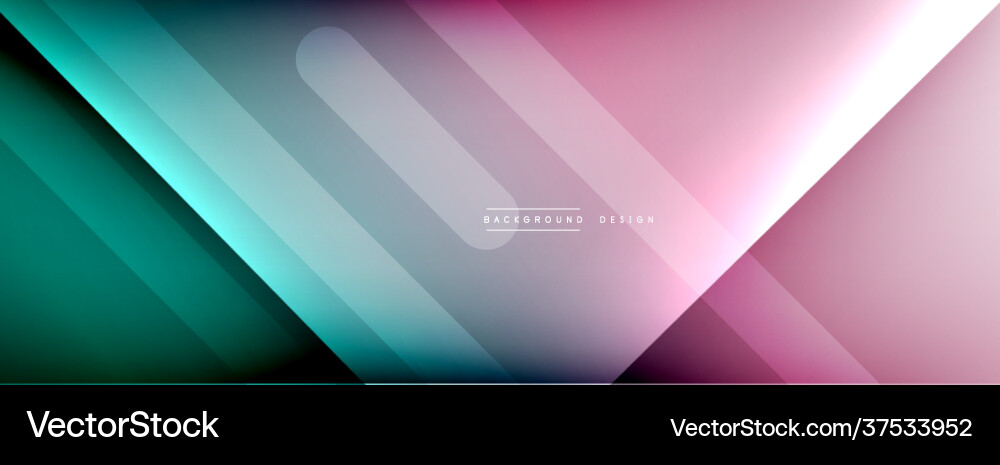 Dynamic lines abstract background 3d shadow Vector Image
