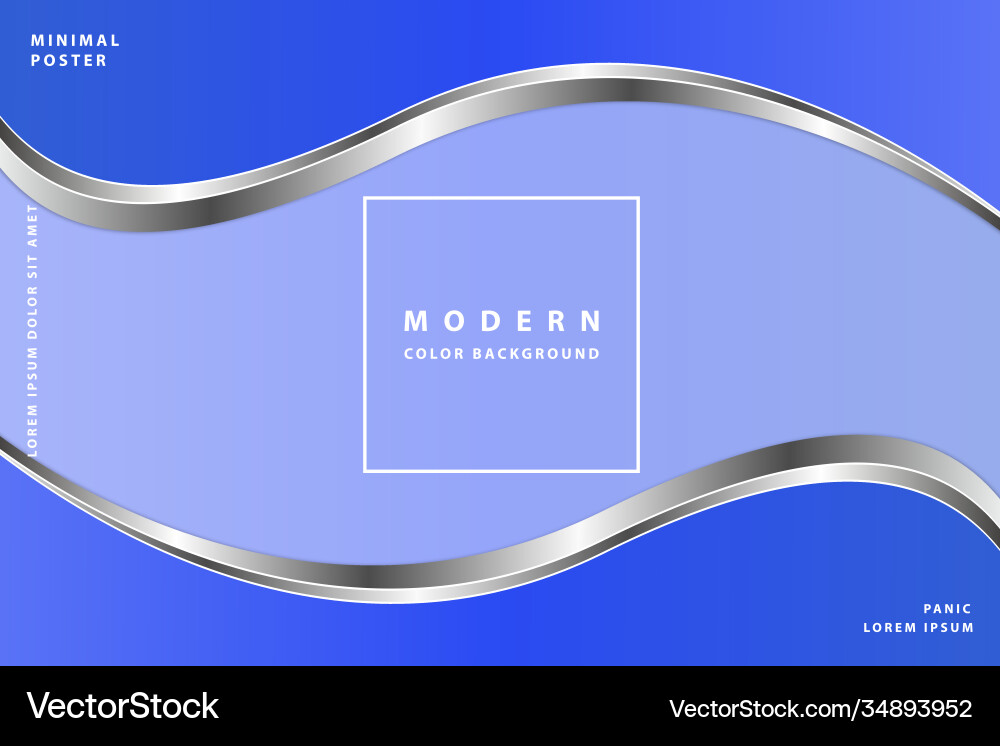 Gradient background modern with colorful style Vector Image