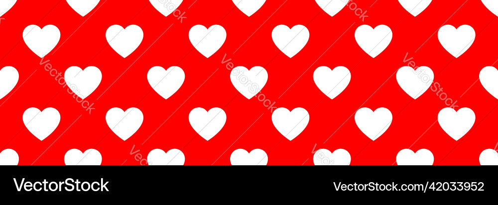 Seamless repeatable heart shape icon pattern Seamless repeatable heart shape icon pattern Vector Image