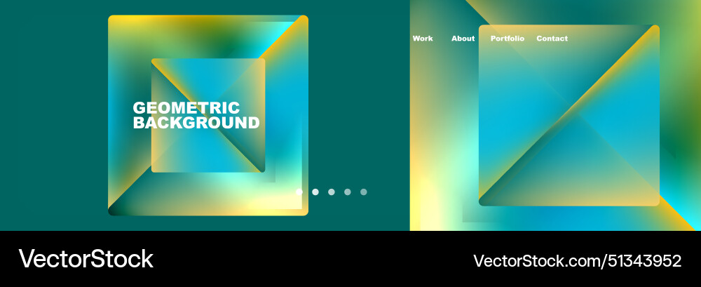 Triangle minimal web site page background design Triangle minimal web site page background design vector image