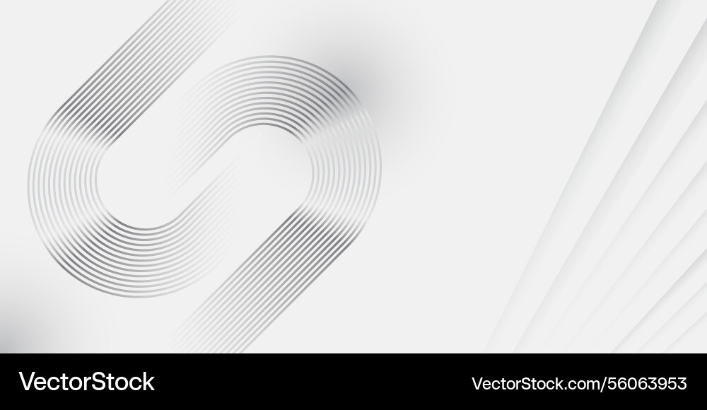 Abstract white background with circle lines Abstract white background with circle lines vector image