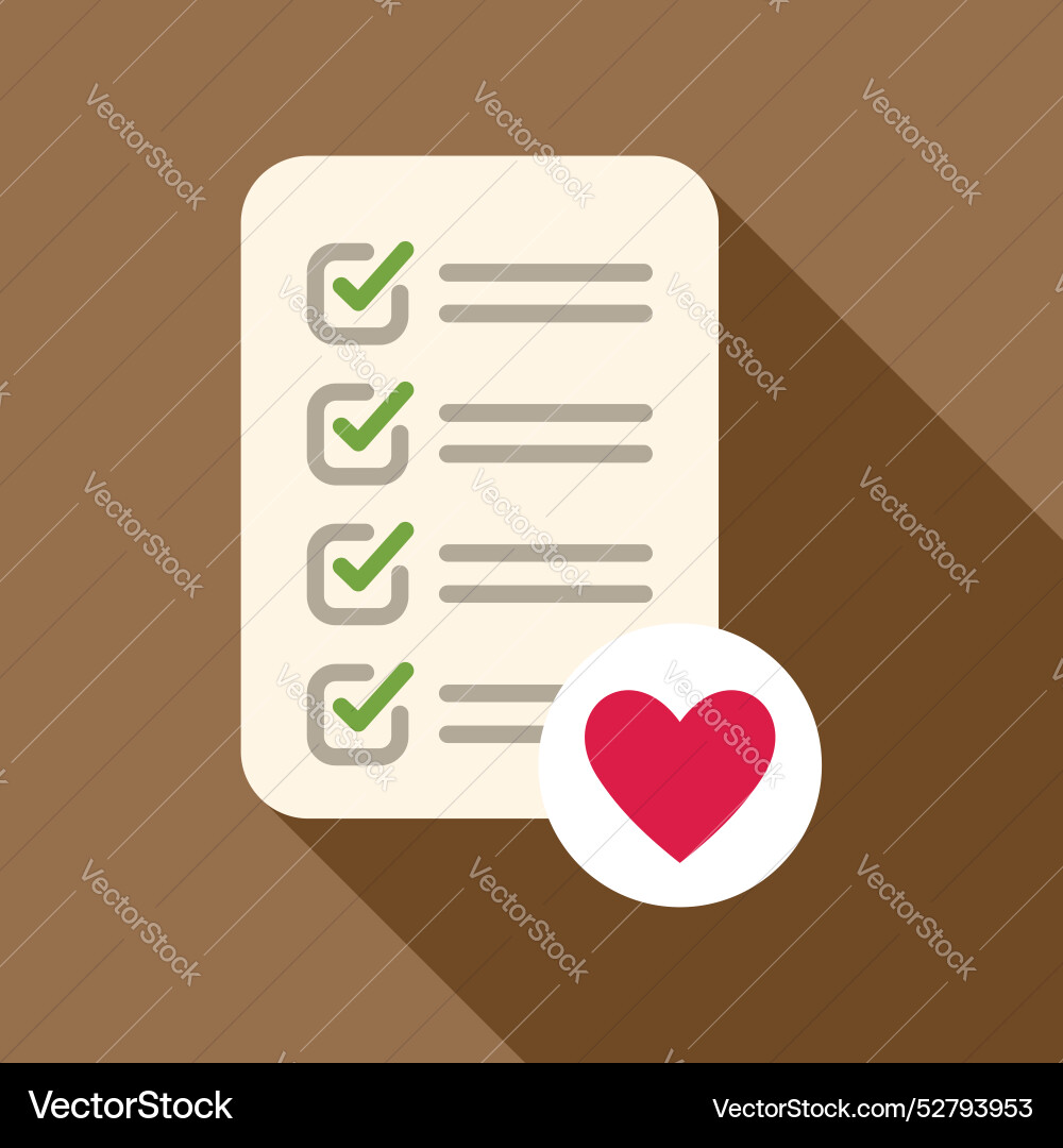 Checklist showing customer satisfaction survey Checklist showing customer satisfaction survey vector image