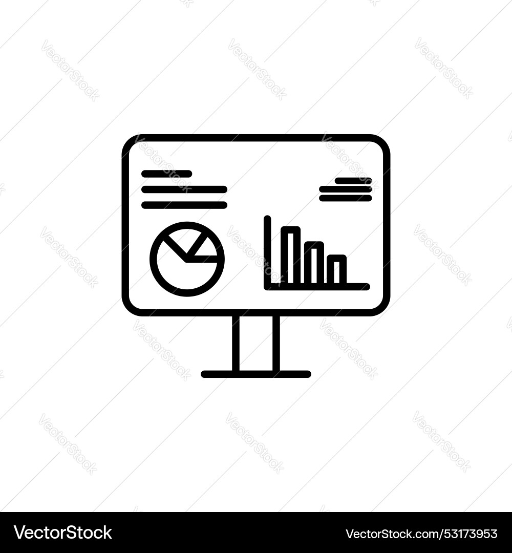 Dashboard icon set real time data monitor symbol Dashboard icon set real time data monitor symbol vector image